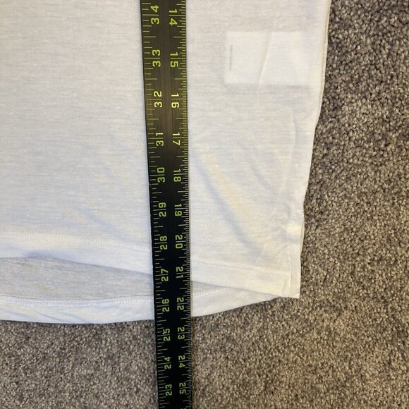 Express Women's Linen Blend Crew Neck Muscle Tank White Size XS NWT $34 - Picture 11 of 15